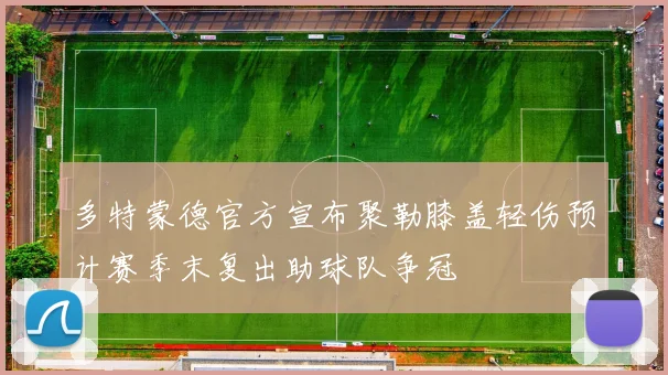 多特蒙德官方宣布聚勒膝盖轻伤预计赛季末复出助球队争冠